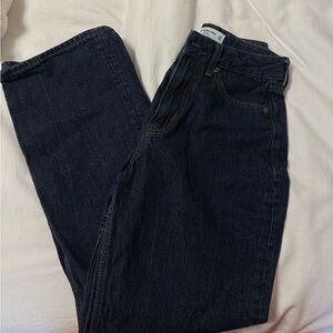 Abercrombie & Fitch Curve Love The Loose High Rise Jeans